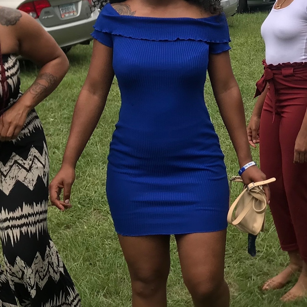 Royal Blue Dress